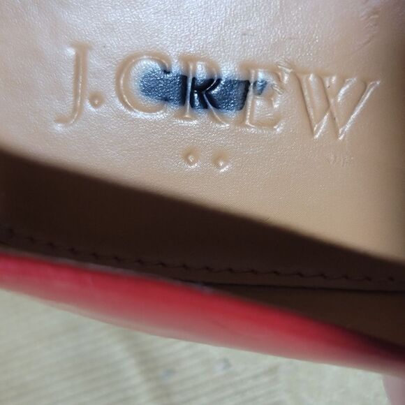 J. Crew Vibrant Red Pointed Heels Excellent Condition 7.5 - Picture 9 of 15